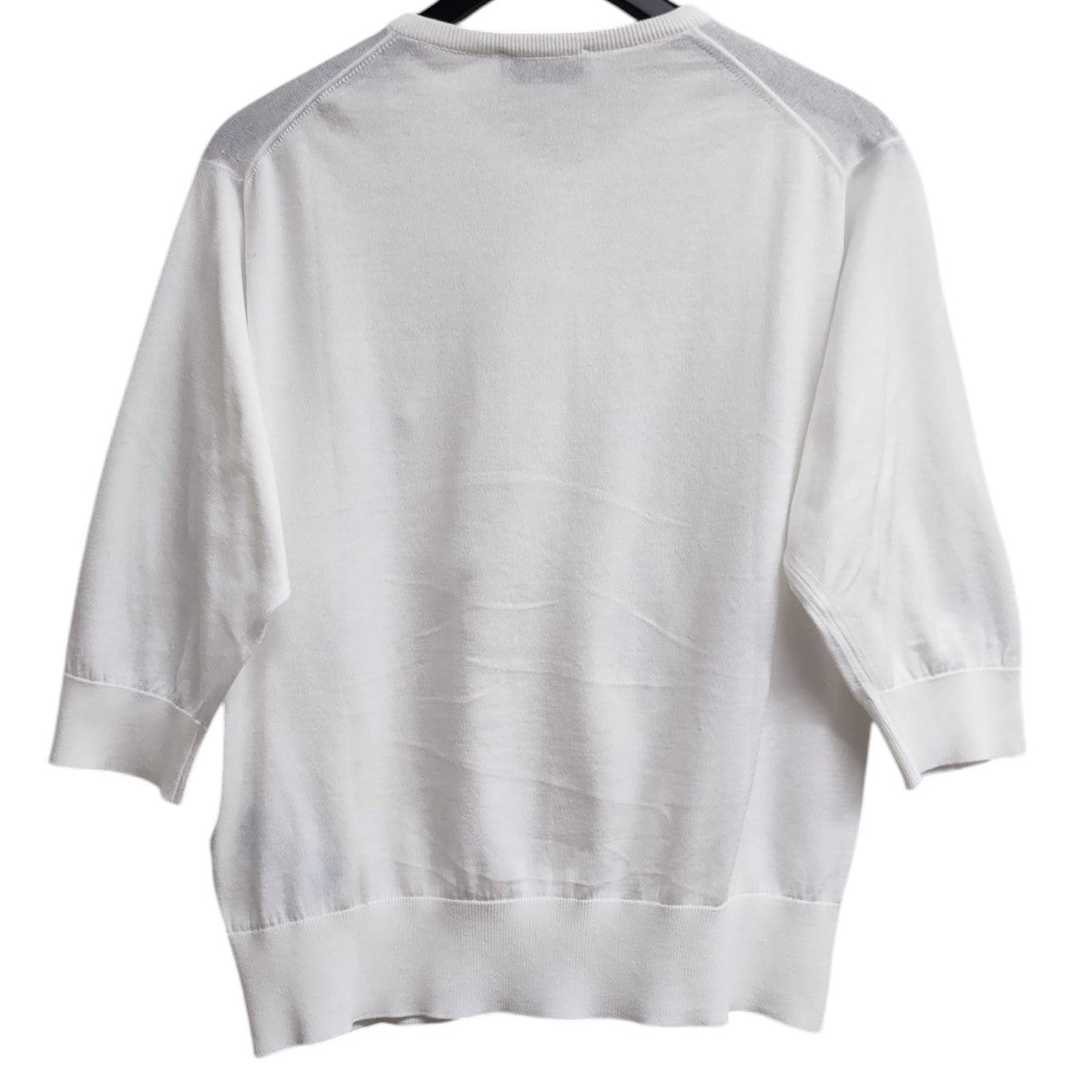 JOHN SMEDLEY 5分袖カーディガン 古着・中古-3枚目のアイテム画像