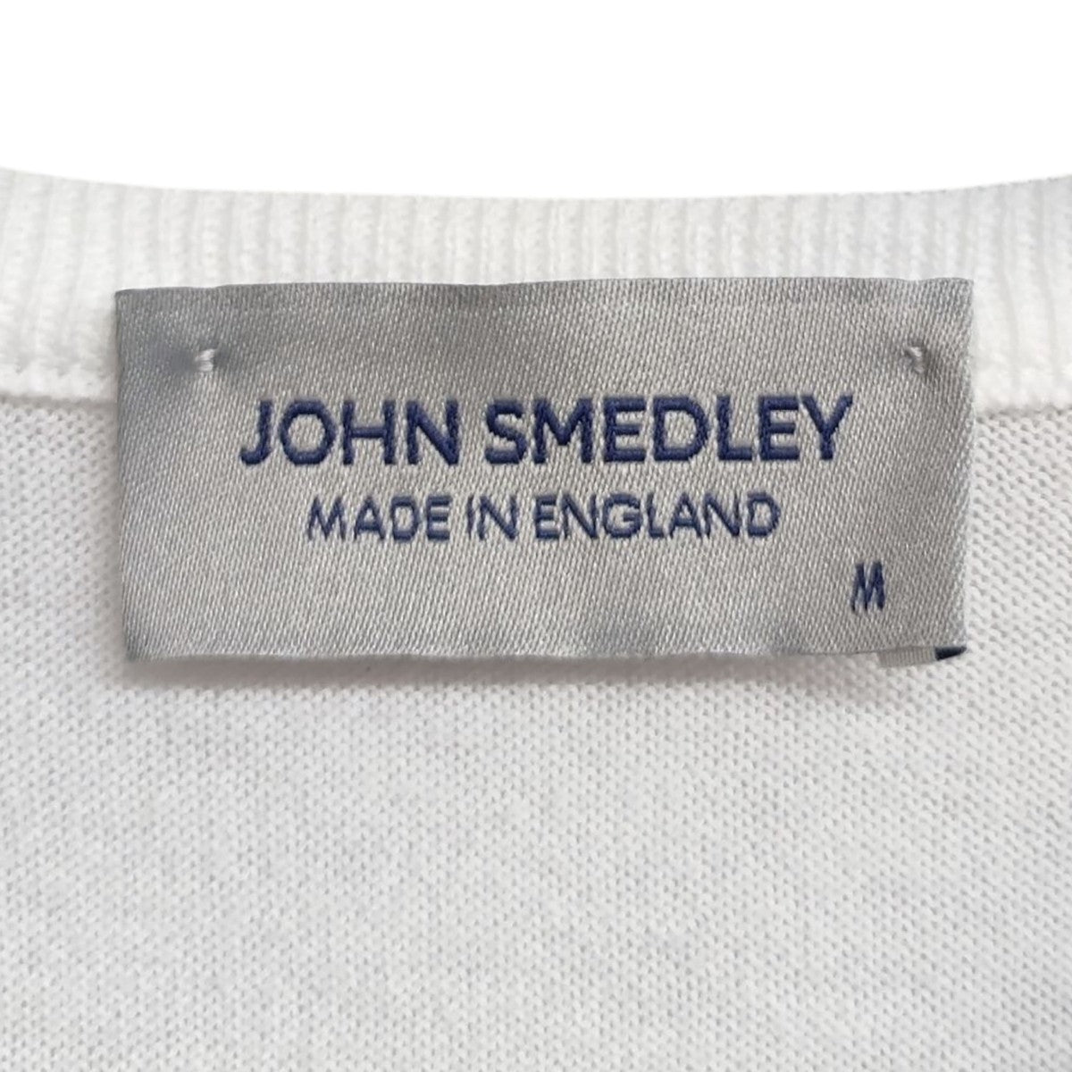 JOHN SMEDLEY 5分袖カーディガン 古着・中古-4枚目のアイテム画像