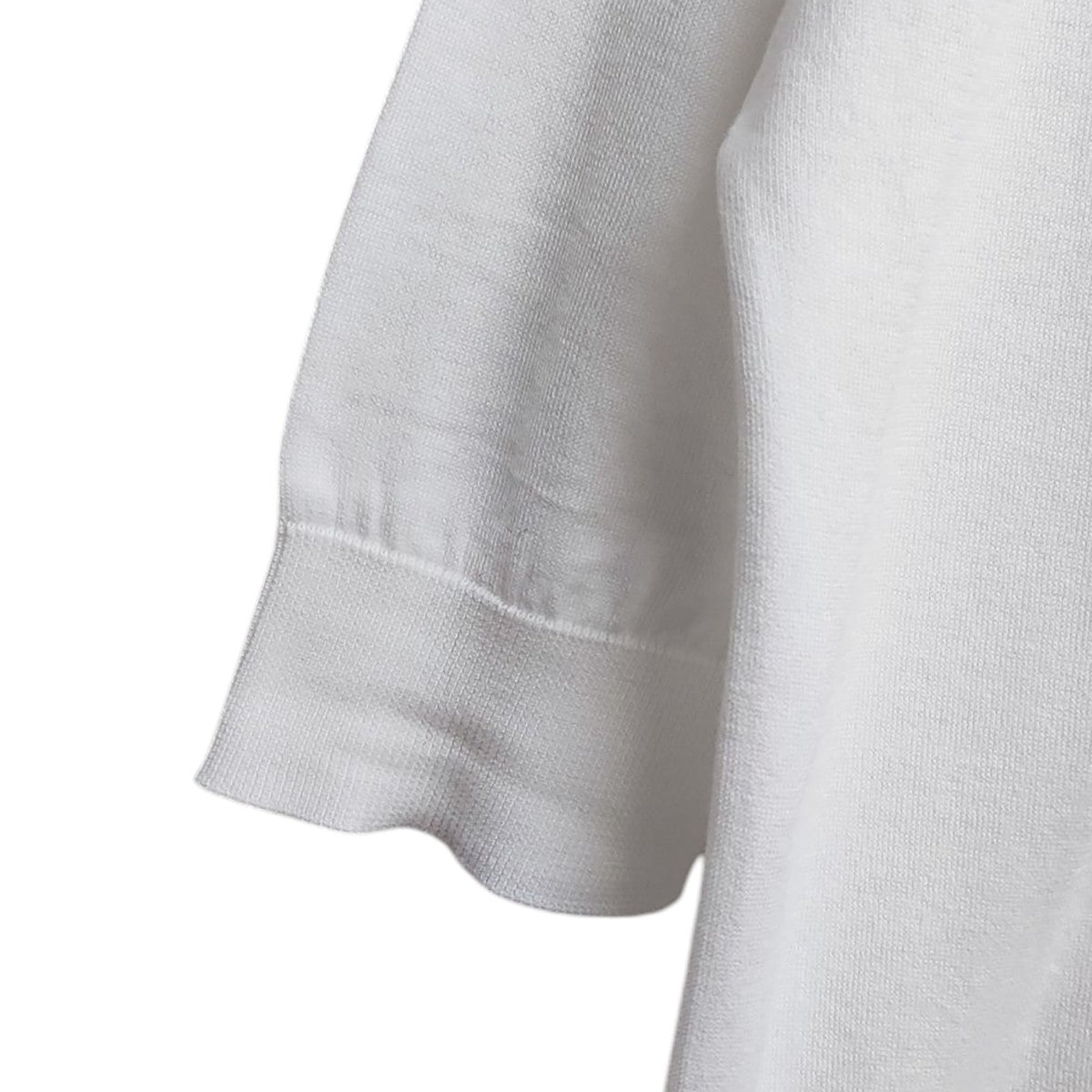 JOHN SMEDLEY 5分袖カーディガン 古着・中古-6枚目のアイテム画像