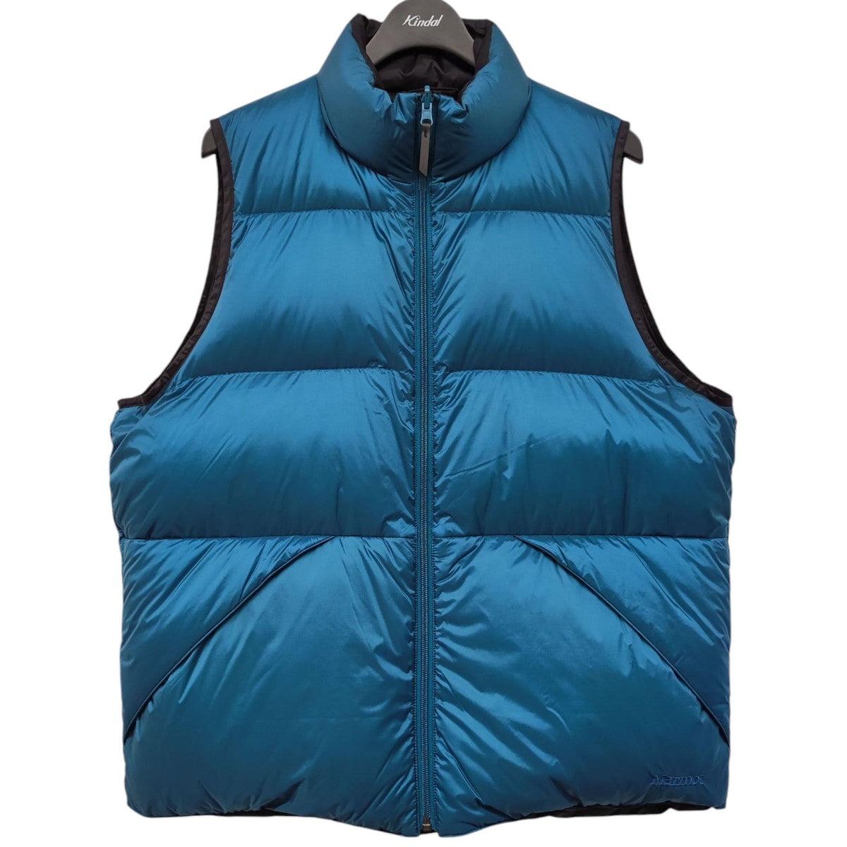 SHIPS別注 Marmot リバーシブルダウンベスト L 美品 Marmot×SHIPS 別注リバーシブルダウンベスト TOMUJL82SP グリーン