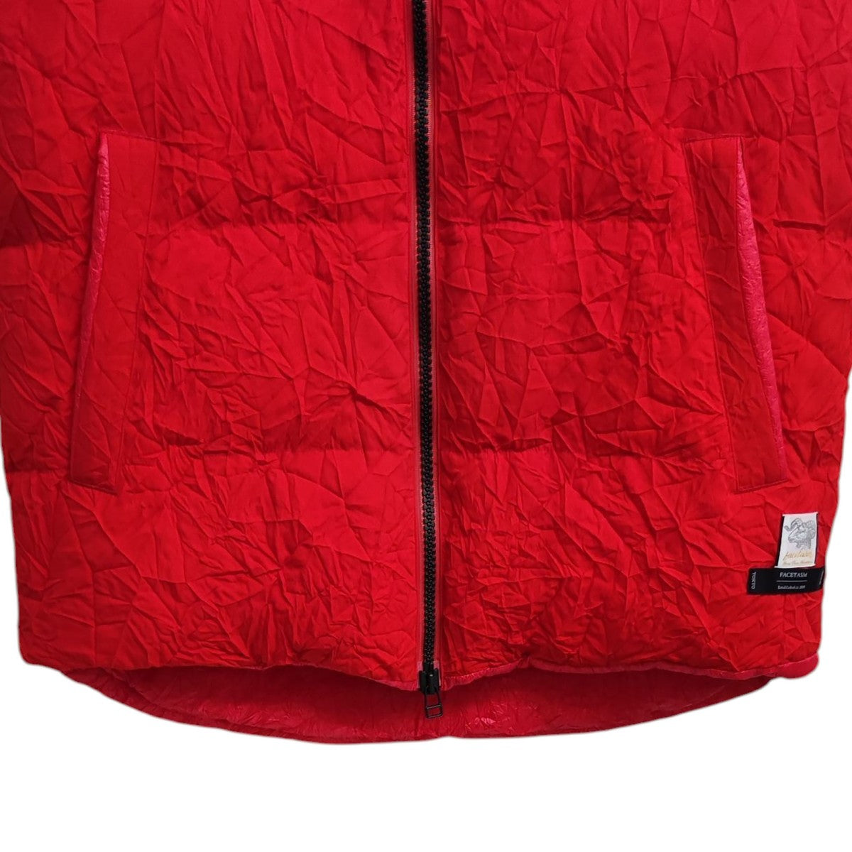 WRINKLED WOOL DOWN VEST シワ加工ダウンベスト