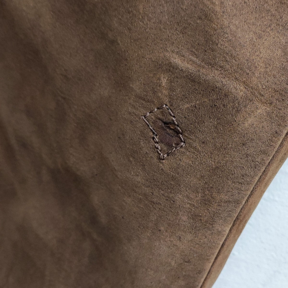 Maison Margiela 10 初期 レザーマックイーンパンツ 裏地付 MADE IN FRANCE 古着・中古-5枚目のアイテム画像