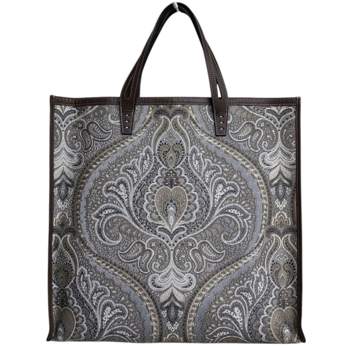 A VACATION アバケーション ペイズリー柄 トートバッグ A VACATION(アヴァケーション) ペイズリー柄トートバッグ グレー