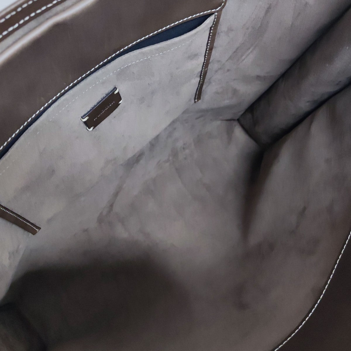 A VACATION(アヴァケーション) ペイズリー柄トートバッグ グレー