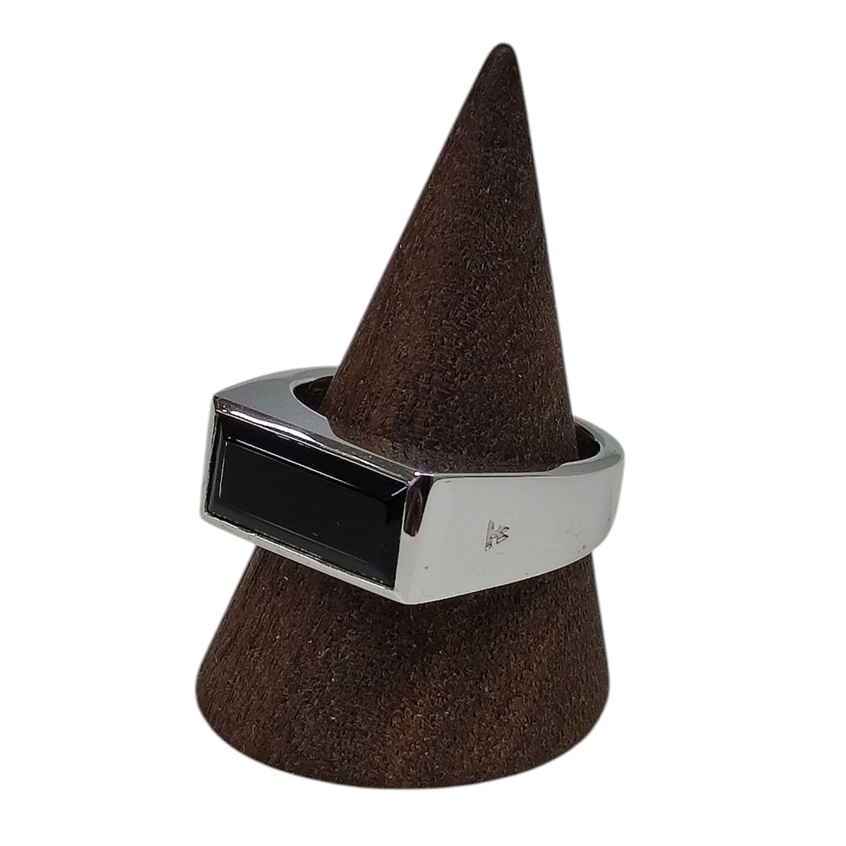 Peanky Ring Polished Black Onyx オニキスピンキーリング