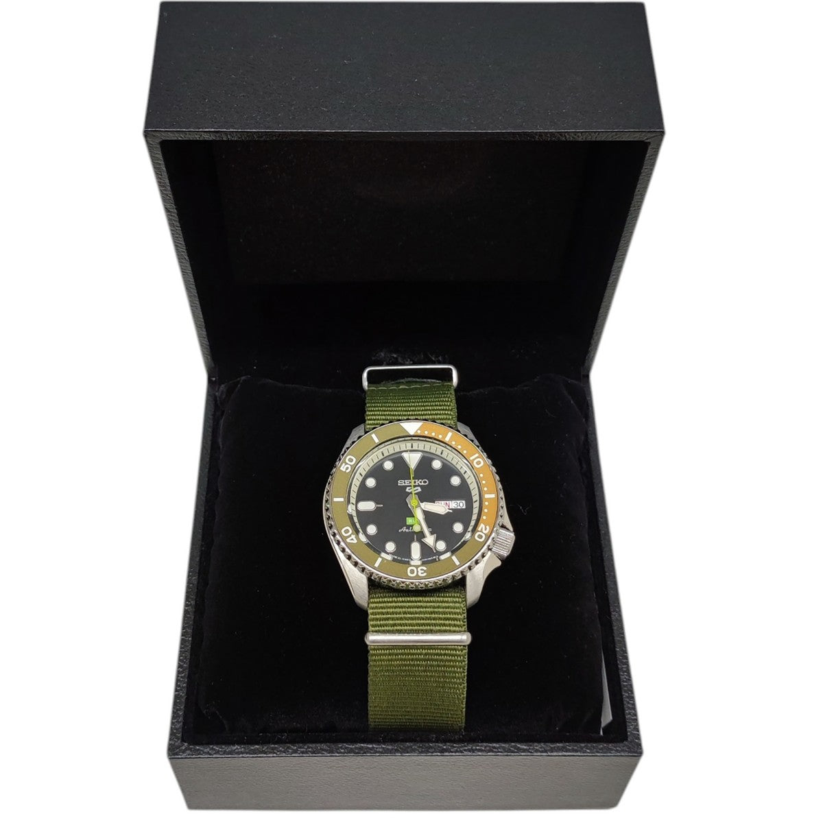 5スポーツHUFコラボモデル 4R36-12K0 自動巻時計