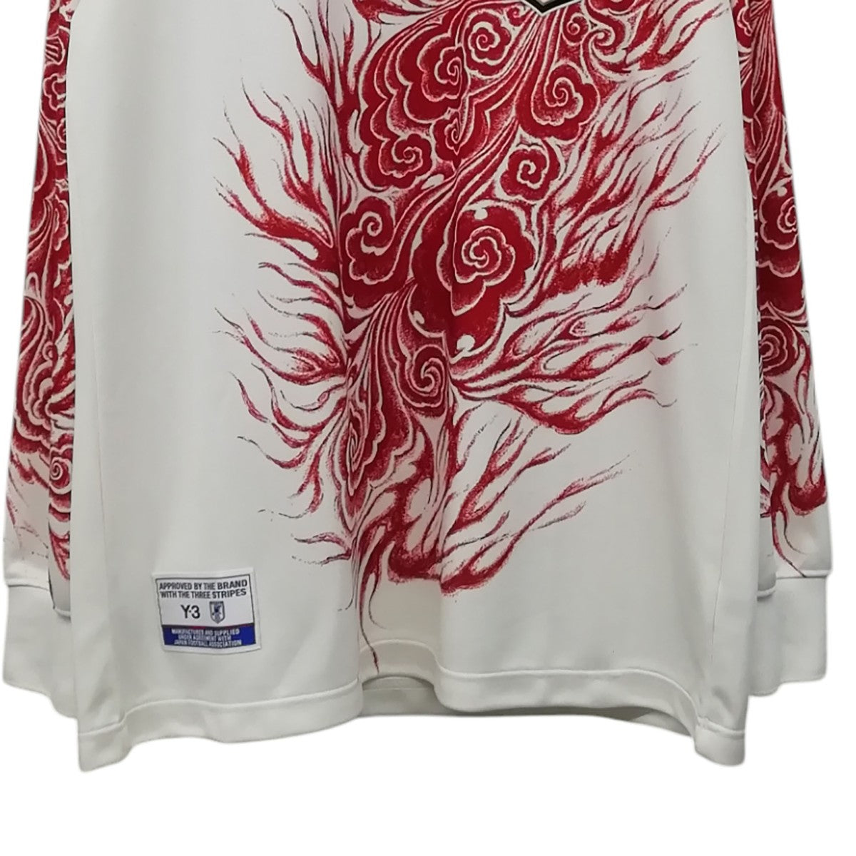 Y-3(ワイスリー) サッカー日本代表 CW長袖Tシャツ JC7572 ホワイト