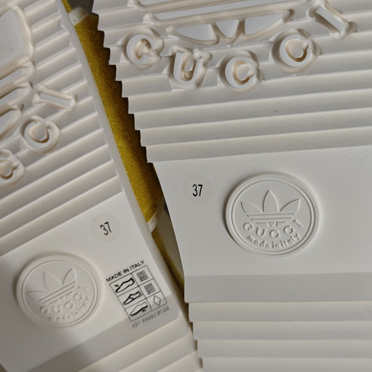 GUCCI パイル地GG柄 プラットフォーム サンダル 古着・中古-7枚目のアイテム画像
