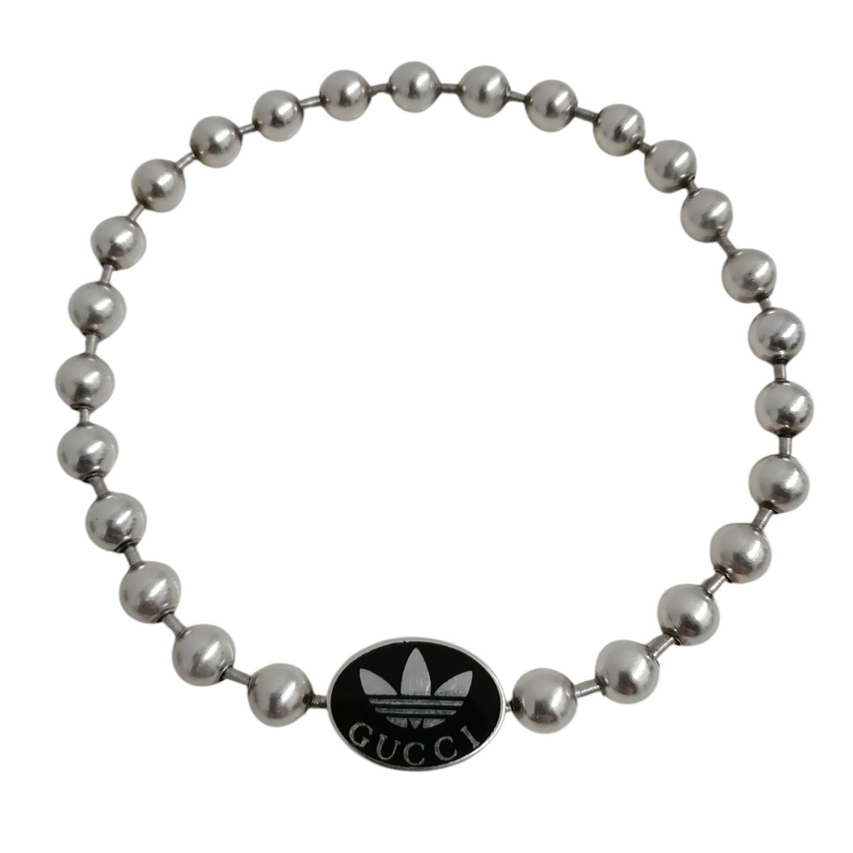 GUCCI×adidas ボールチェーンブレスレット シルバー｜【公式】カインド