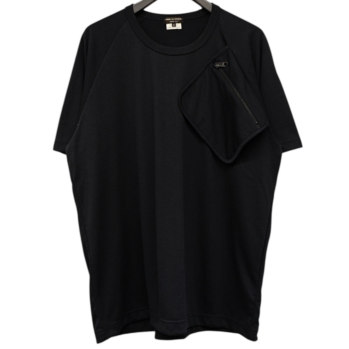 COMME des GARCONS HOMME PLUS 2025SS ジップポケットTシャツ 古着・中古-1枚目のアイテム画像