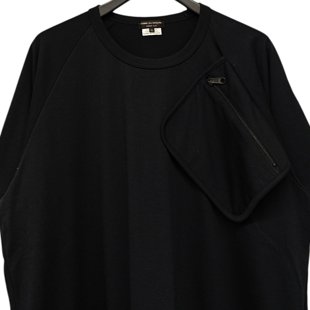 COMME des GARCONS HOMME PLUS 2025SS ジップポケットTシャツ 古着・中古-2枚目のアイテム画像