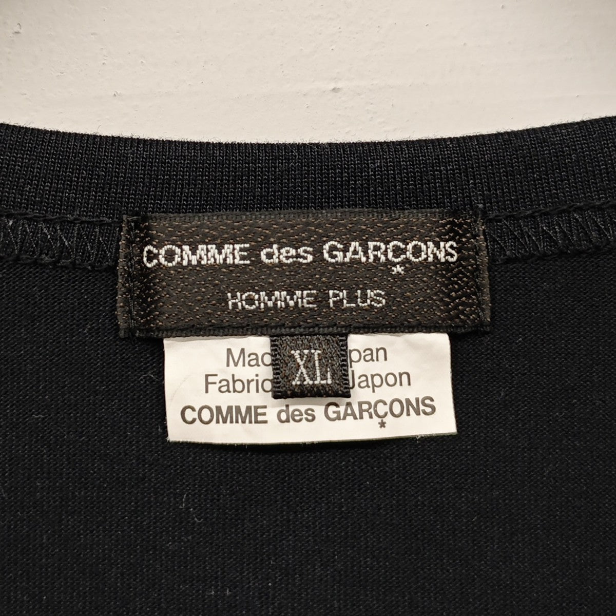 COMME des GARCONS HOMME PLUS 2025SS ジップポケットTシャツ 古着・中古-4枚目のアイテム画像