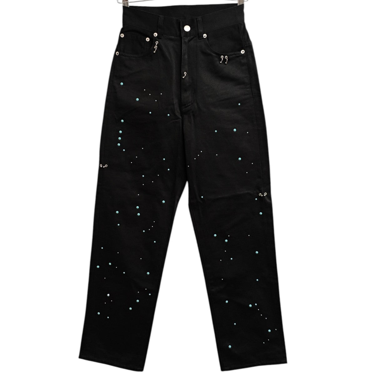 ワークストレートパンツ Work straight pants w pierce