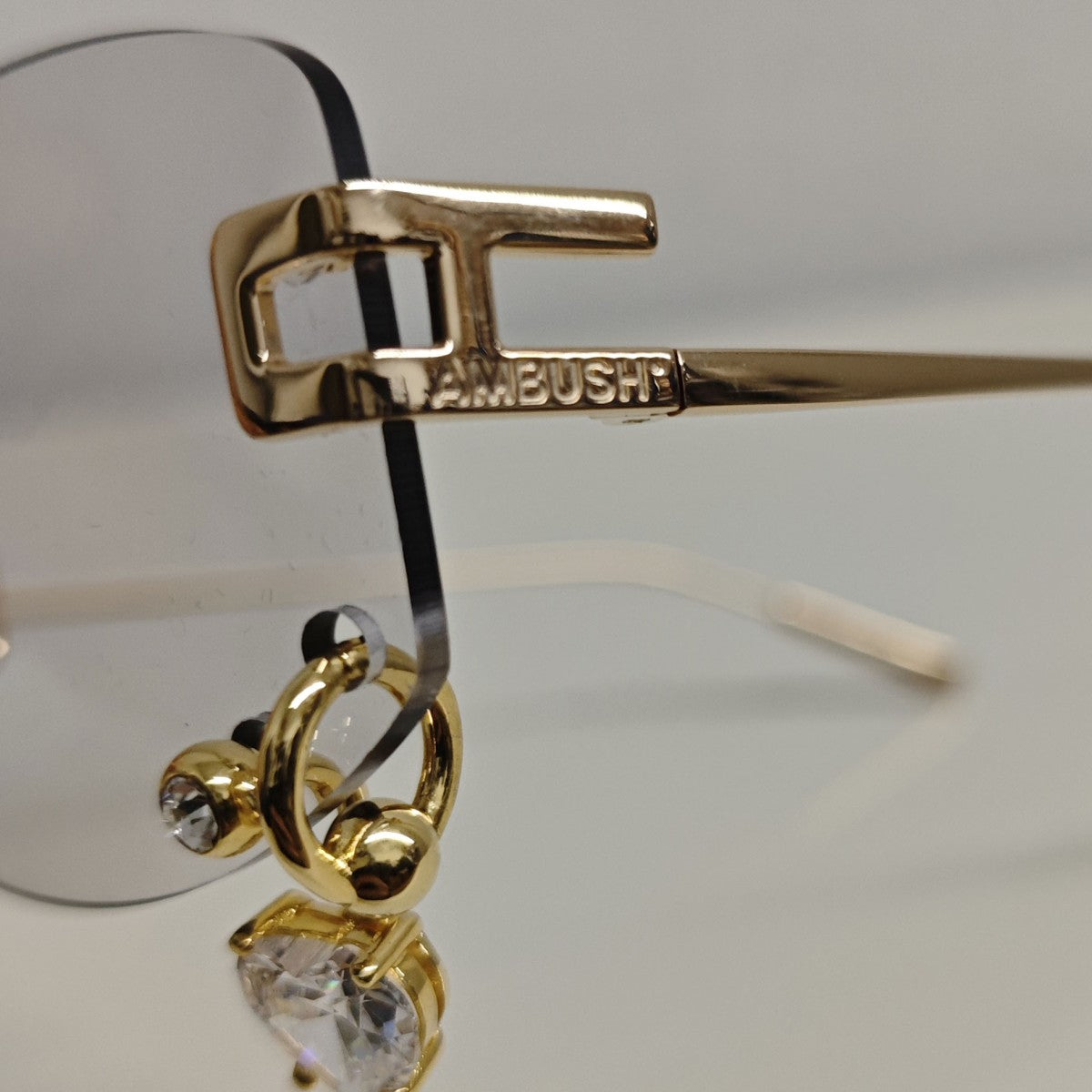 Pierced Sunglasse ピアス装飾サングラス 12114551