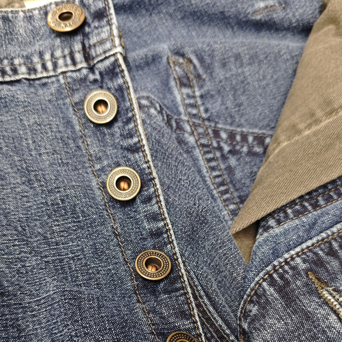RRL(ダブルアールエル) ダブルニー ペインターデニムパンツ インディゴ