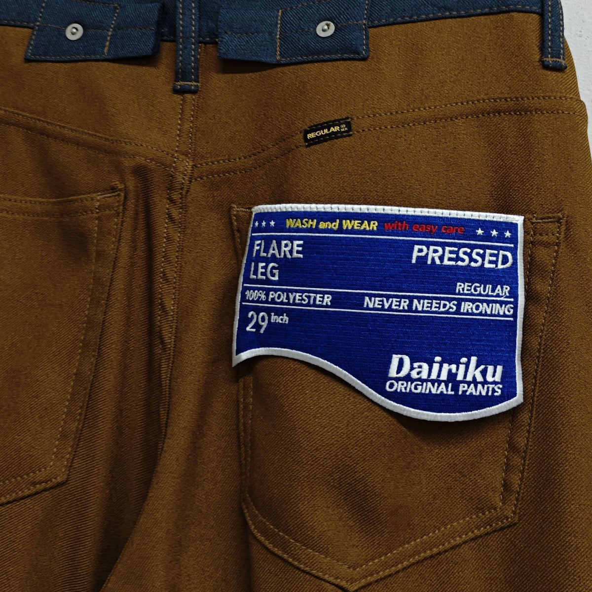 フレアパンツ Crazy Flare Pressed Pants