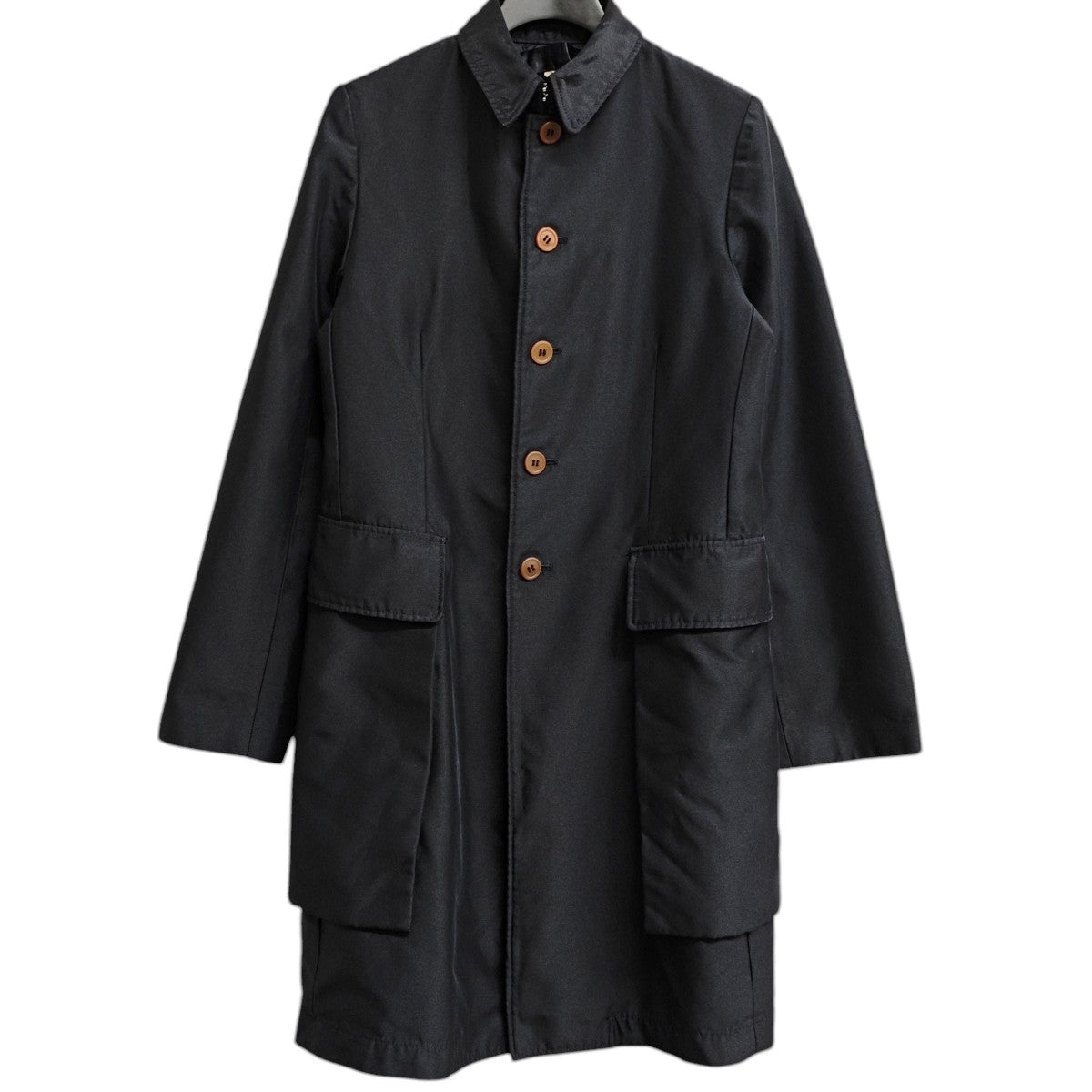 ポリ縮絨シングルロングジャケット RC-J019