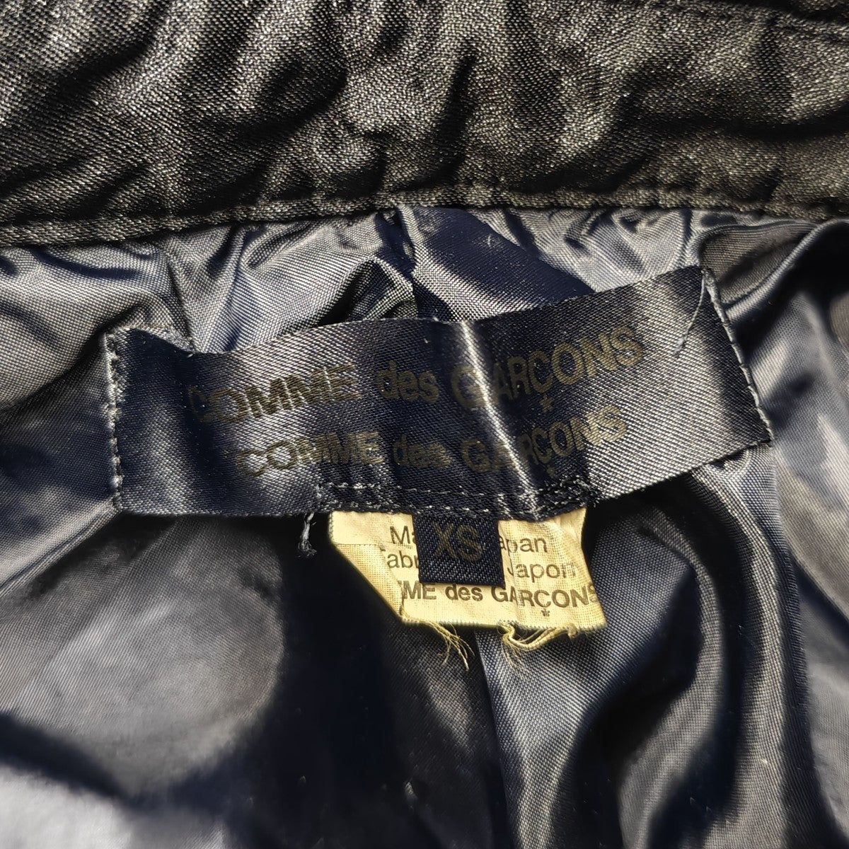 ポリ縮絨シングルロングジャケット RC-J019