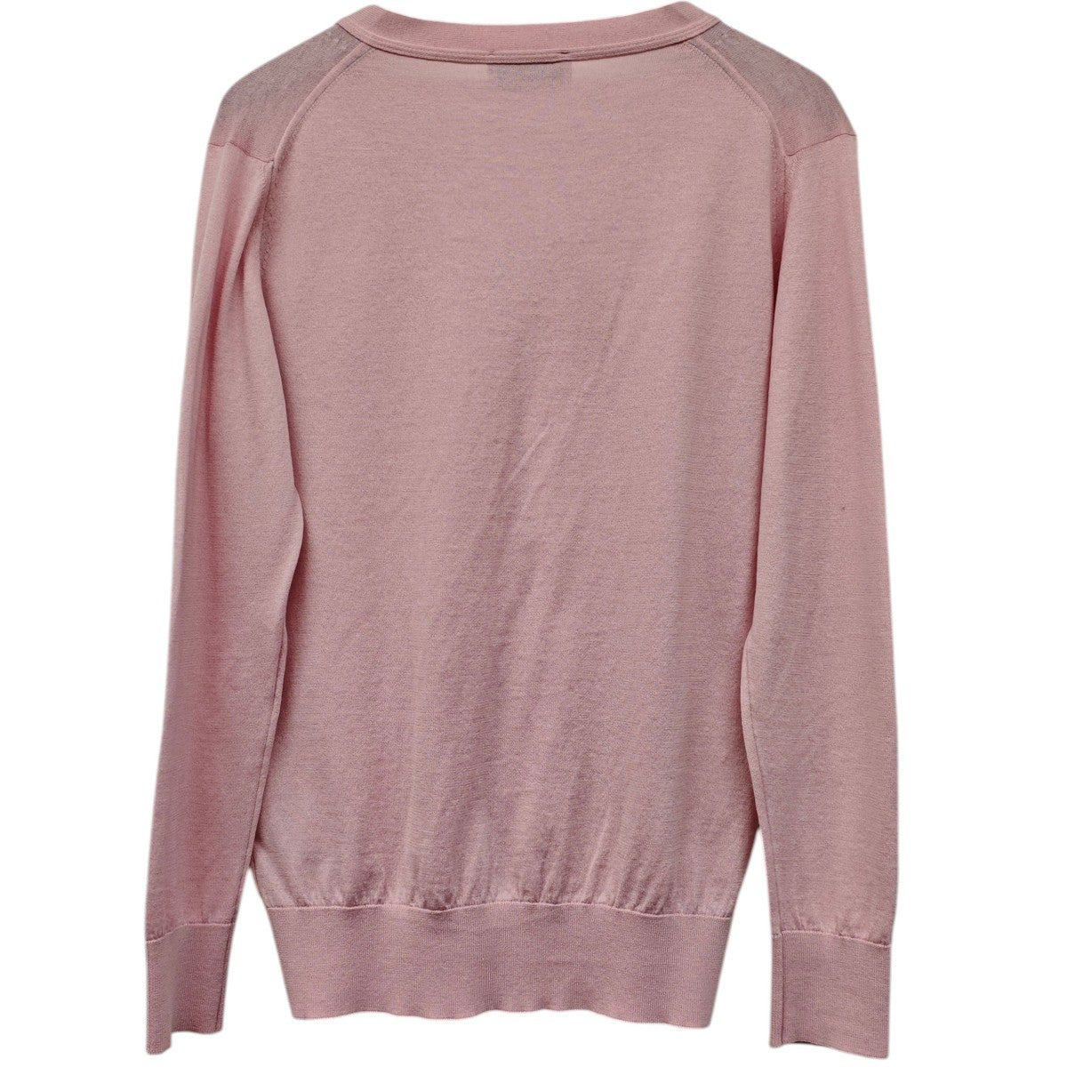 JOHN SMEDLEY(ジョンスメドレー) コットンニット カーディガン ピンク