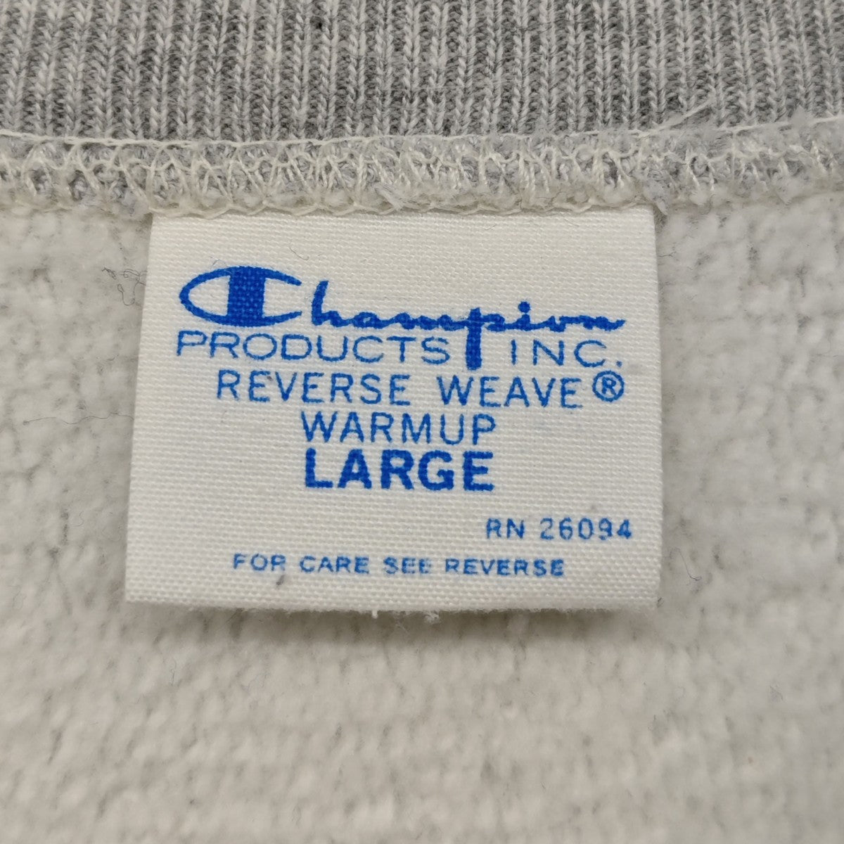 2024AW Reverse Weave Logo Crew Neck Sweat クルーネックスウェット C8-A034