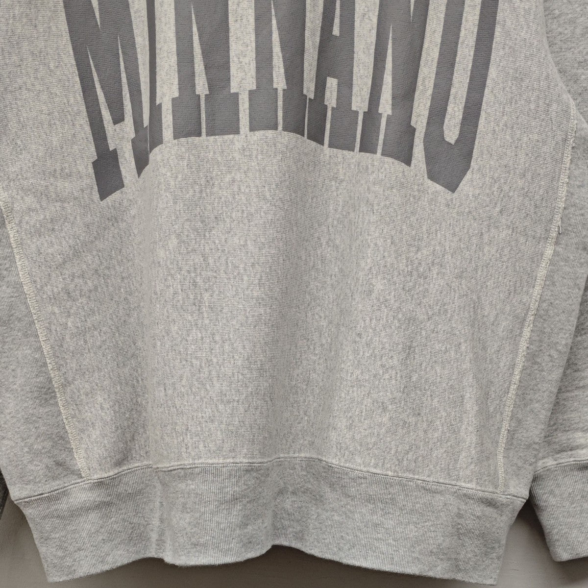 2024AW Reverse Weave Logo Crew Neck Sweat クルーネックスウェット C8-A034