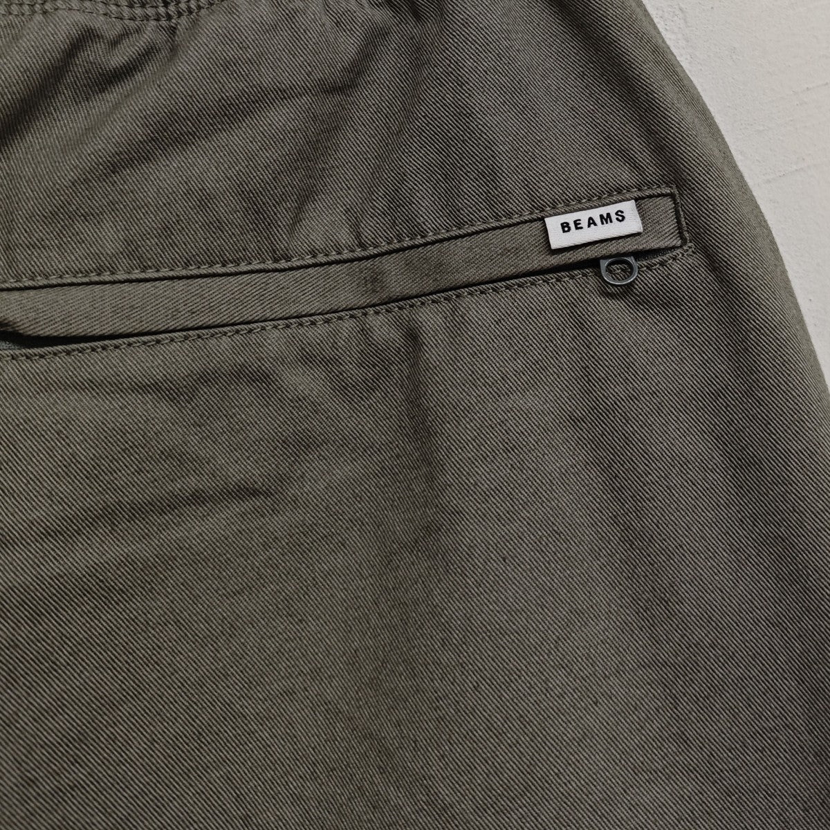 BEAMS 2025AW ベーシック ツイル イージーパンツ 古着・中古-6枚目のアイテム画像