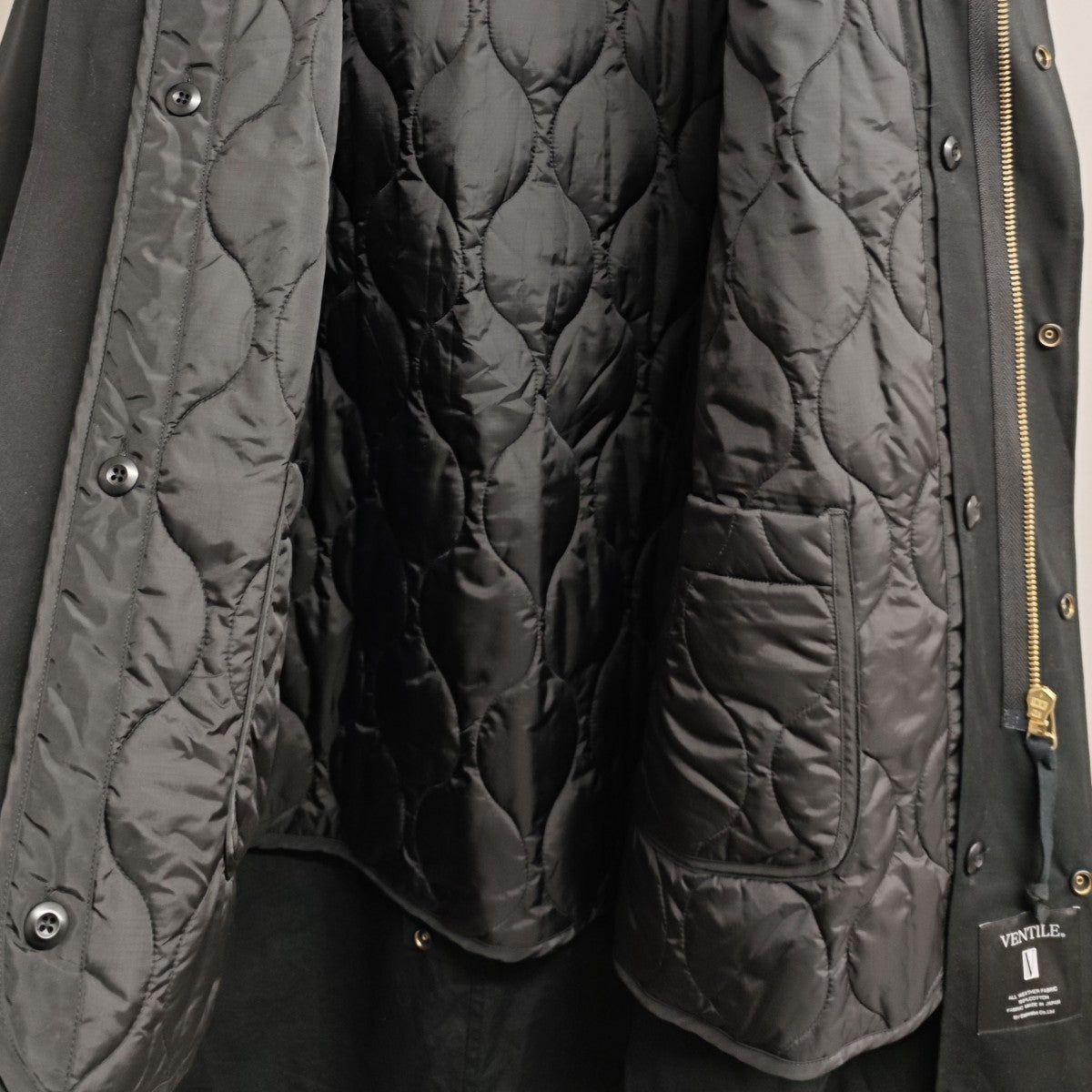 EDIFICE モッズコート Ventileコットン 古着・中古-8枚目のアイテム画像