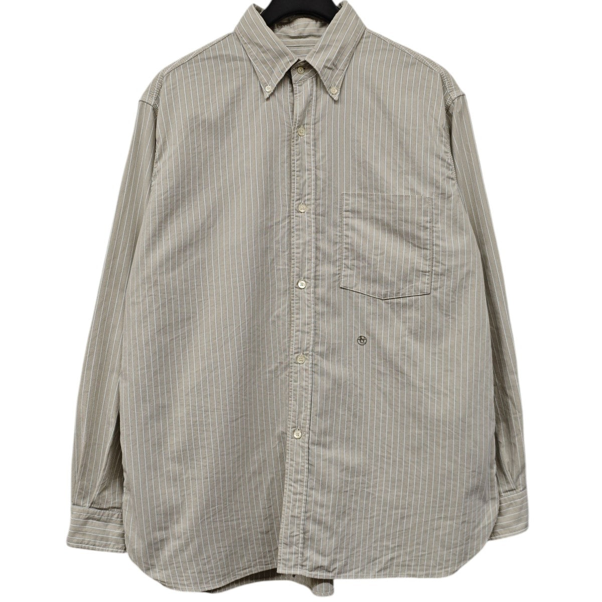 nanamica Button Down Stripe Wind Shirt ボタンダウンストライプウィンドシャツ SUGF352 古着・中古-1枚目のアイテム画像