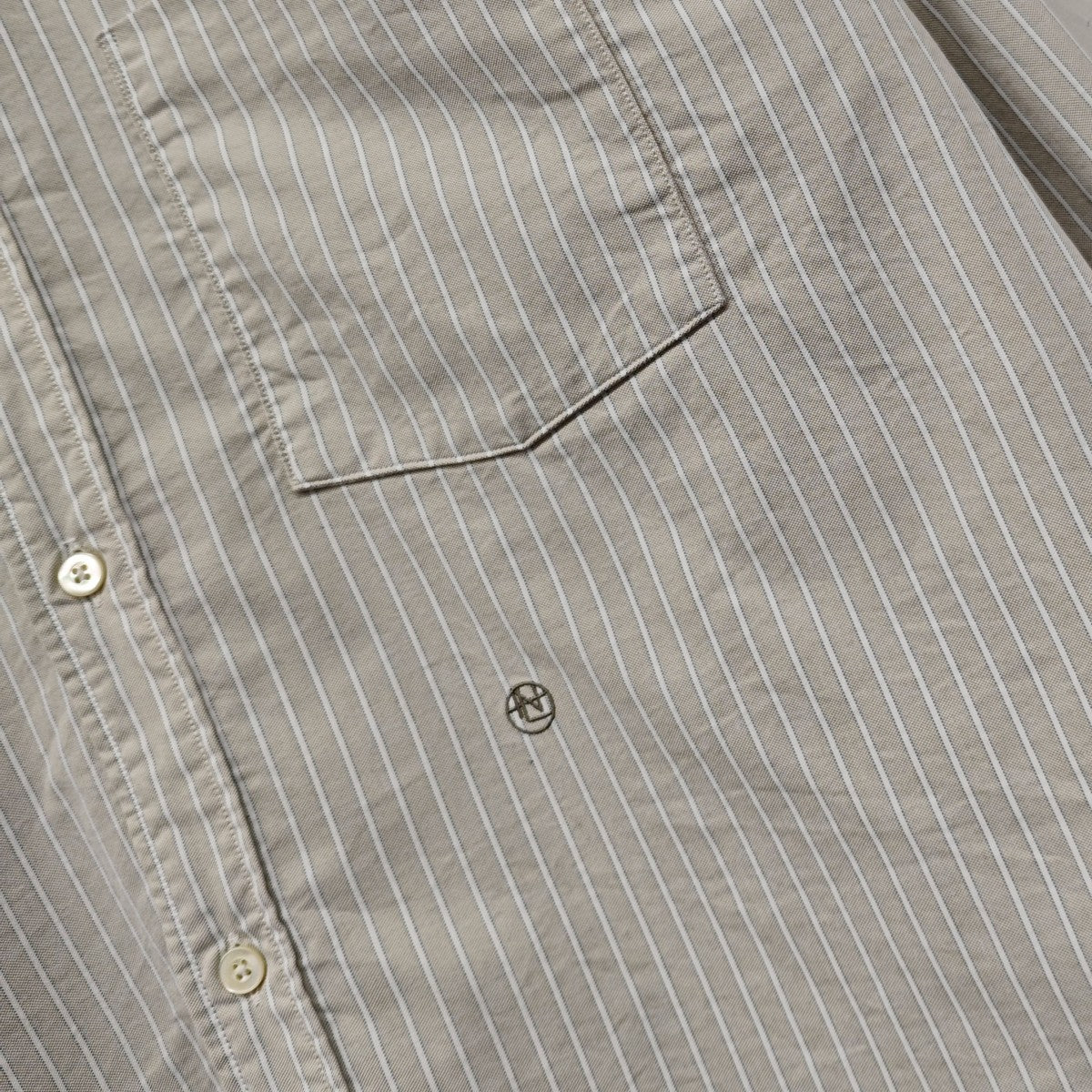 nanamica Button Down Stripe Wind Shirt ボタンダウンストライプウィンドシャツ SUGF352 古着・中古-6枚目のアイテム画像