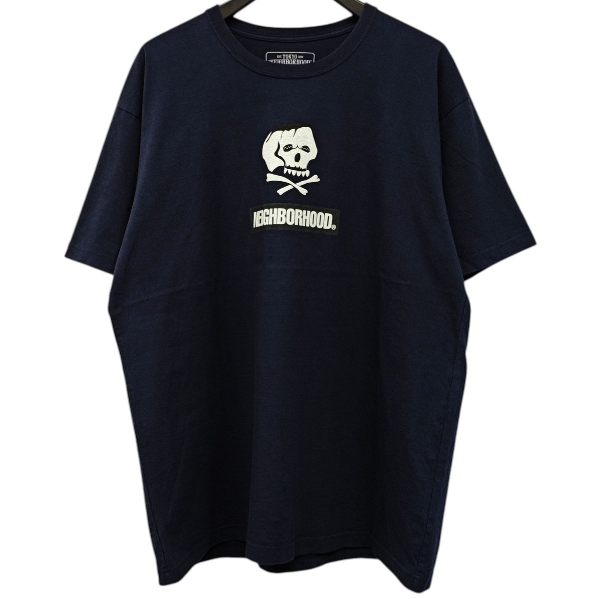 NEIGHBORHOOD スカルプリントTシャツ 古着・中古-1枚目のアイテム画像