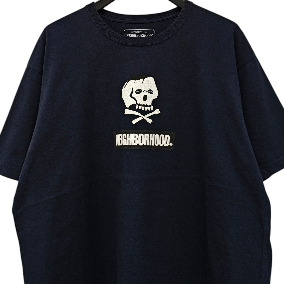 NEIGHBORHOOD スカルプリントTシャツ 古着・中古-2枚目のアイテム画像
