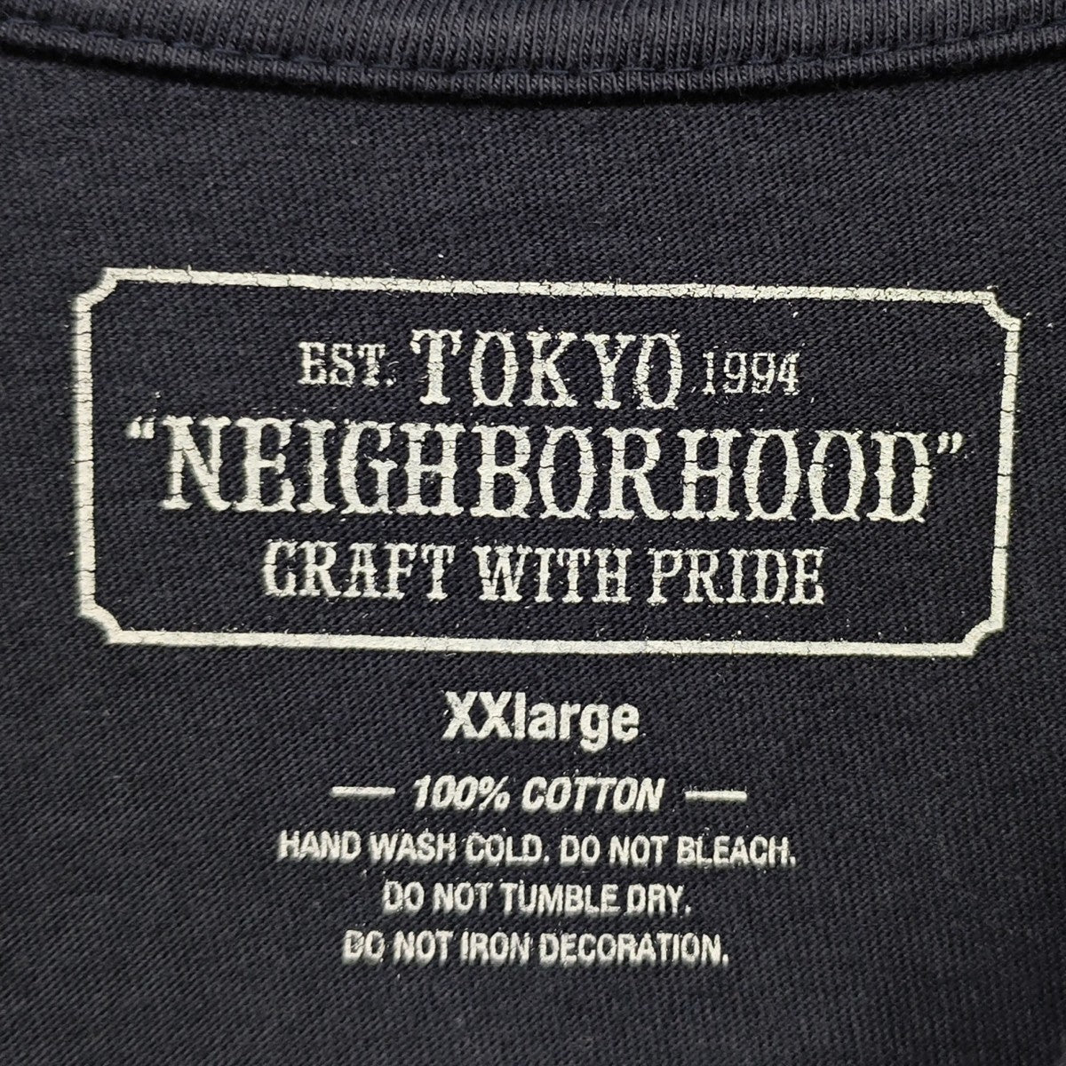 NEIGHBORHOOD スカルプリントTシャツ 古着・中古-4枚目のアイテム画像
