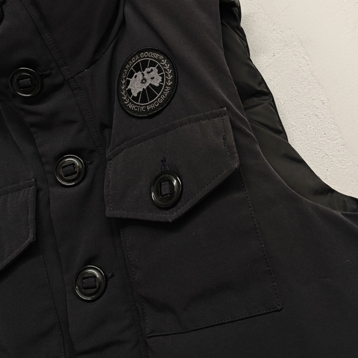 CANADA GOOSE BEAMS別注 MONTREAL VEST ダウンベスト 古着・中古-6枚目のアイテム画像