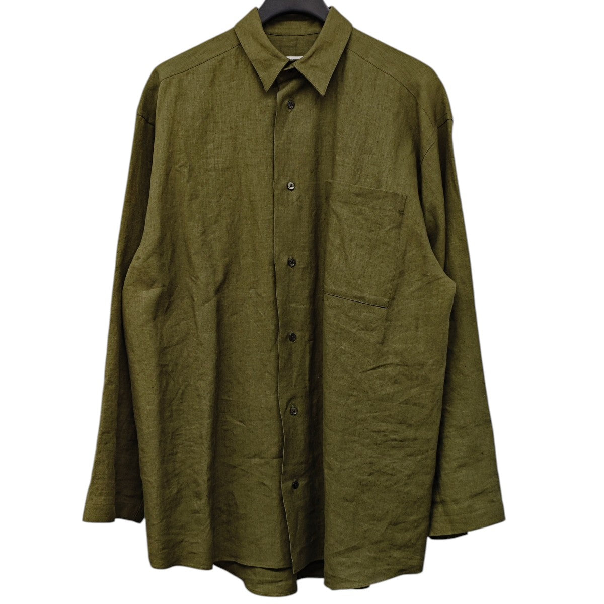 POSTELEGANT Linen Relax Shirt リネンリラックスシャツ 長袖シャツ 古着・中古-1枚目のアイテム画像