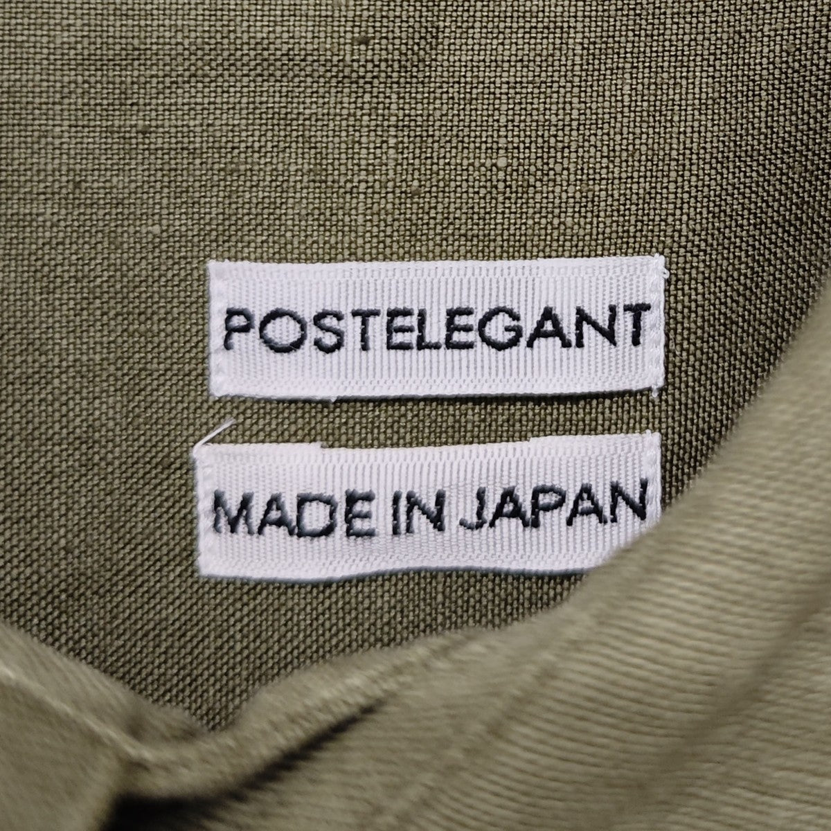POSTELEGANT Linen Relax Shirt リネンリラックスシャツ 長袖シャツ 古着・中古-4枚目のアイテム画像
