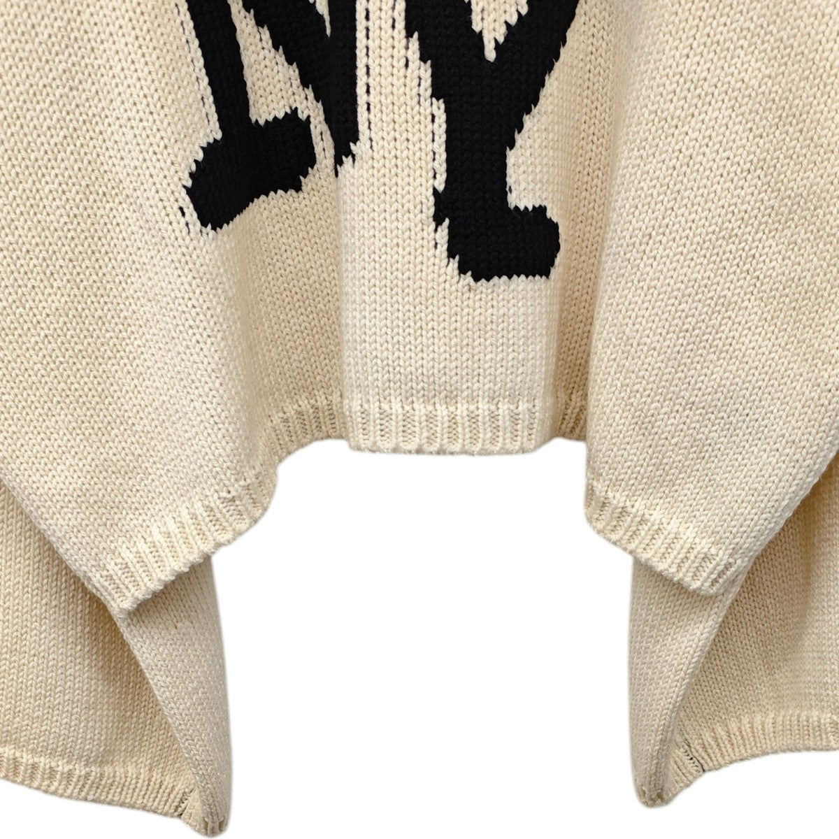 RAF SIMONS(ラフシモンズ) NYエンブロイダリー ジャガードニット