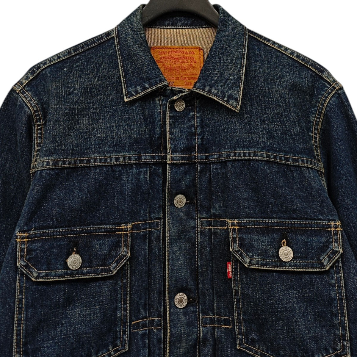 LEVI’S 90S 71507XX 2ndデニムジャケット 95年製 古着・中古-2枚目のアイテム画像