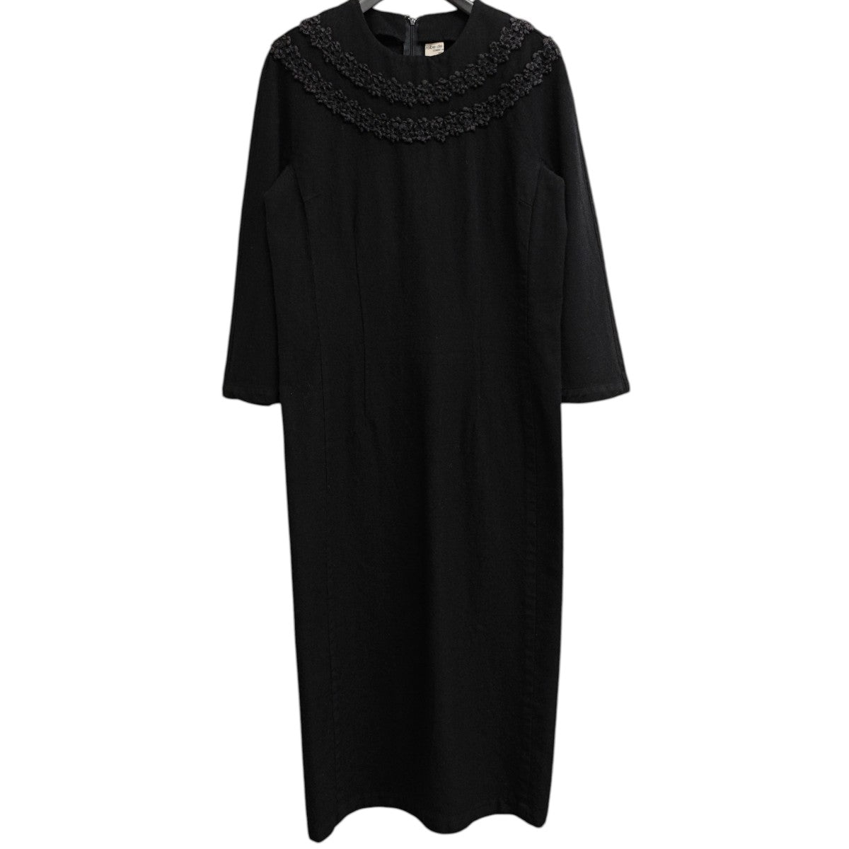 ROBE DE CHAMBRE COMME DES GARCONS レース装飾ワンピース 古着・中古-1枚目のアイテム画像