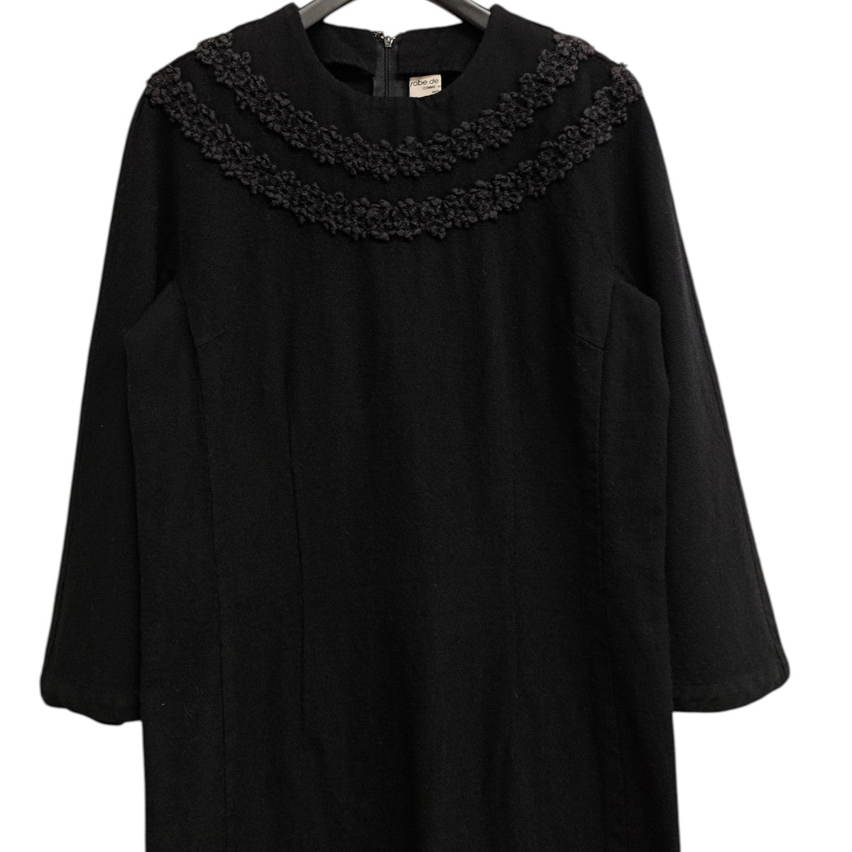 ROBE DE CHAMBRE COMME DES GARCONS レース装飾ワンピース 古着・中古-2枚目のアイテム画像