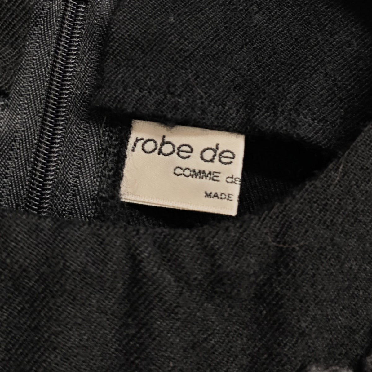 ROBE DE CHAMBRE COMME DES GARCONS レース装飾ワンピース 古着・中古-4枚目のアイテム画像