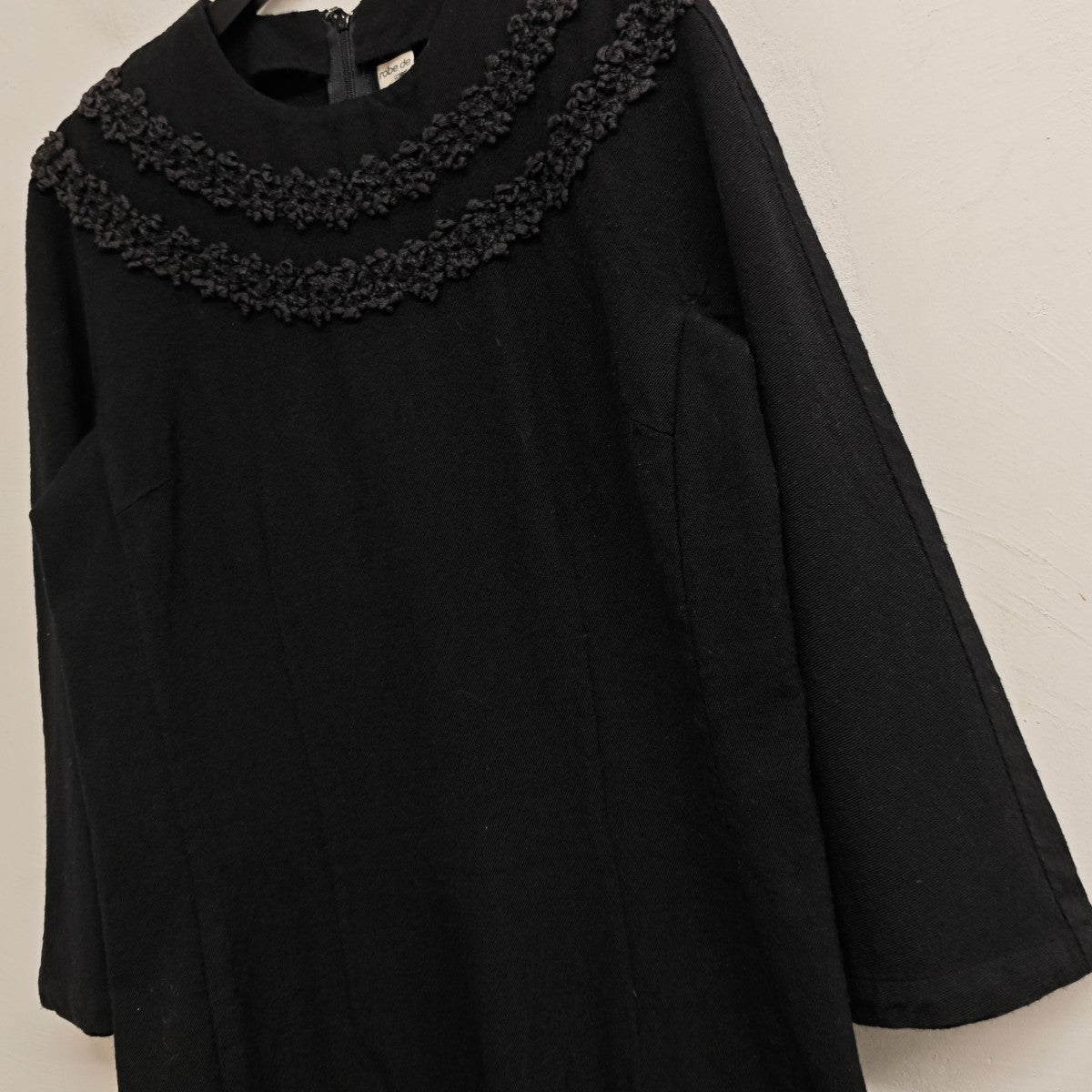 ROBE DE CHAMBRE COMME DES GARCONS レース装飾ワンピース 古着・中古-6枚目のアイテム画像