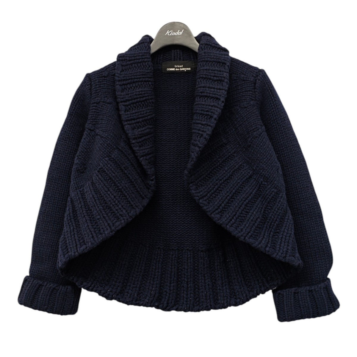 tricot COMME des GARCONS カーディガン 厚手 古着・中古-1枚目のアイテム画像