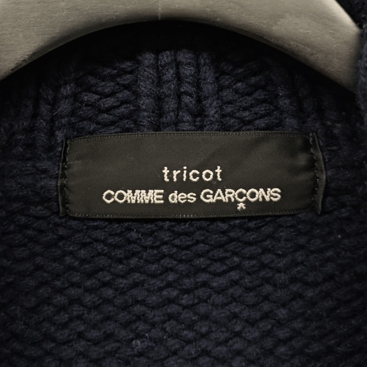 tricot COMME des GARCONS カーディガン 厚手 古着・中古-4枚目のアイテム画像