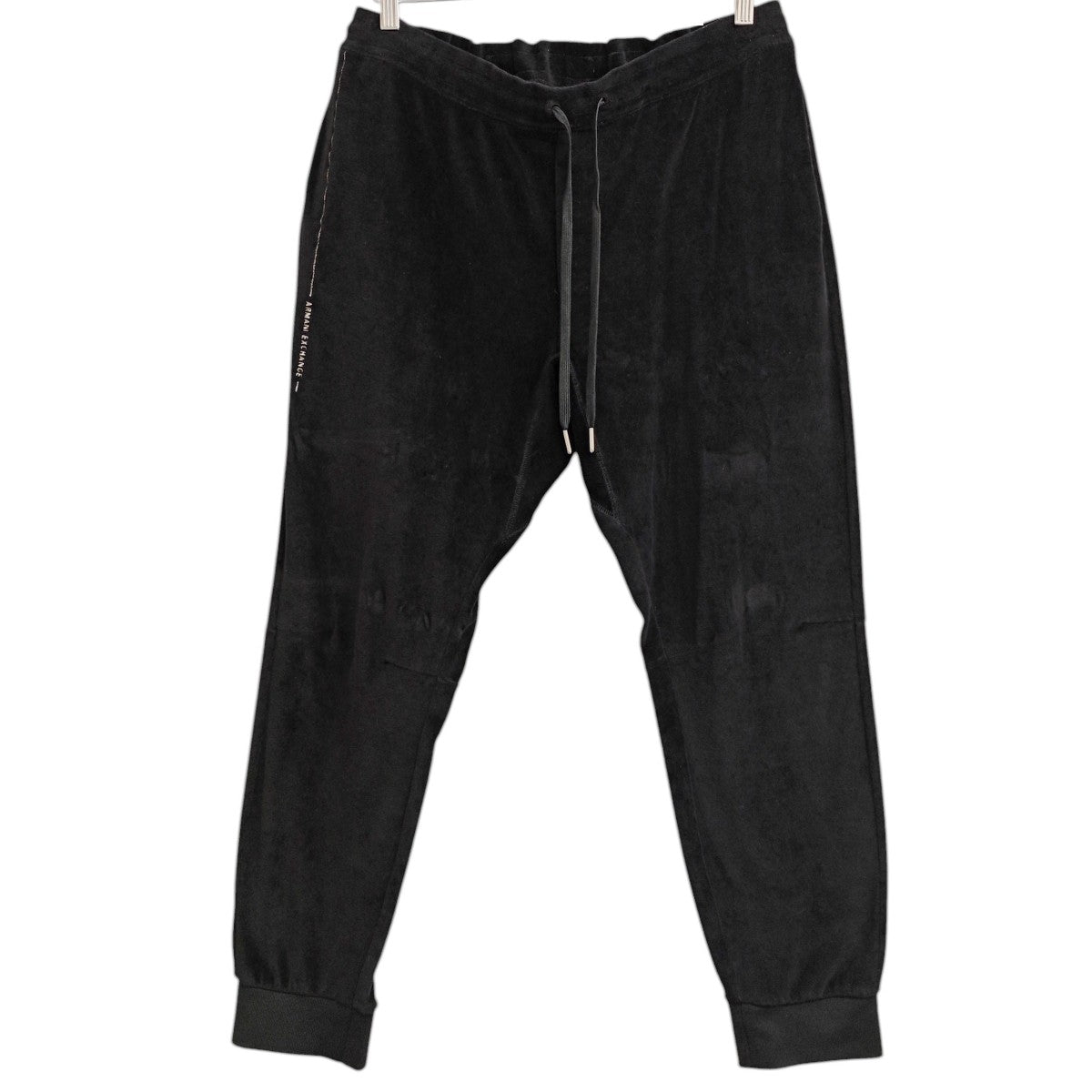 ARMANI EXCHANGE ベロアリブパンツ 古着・中古-1枚目のアイテム画像