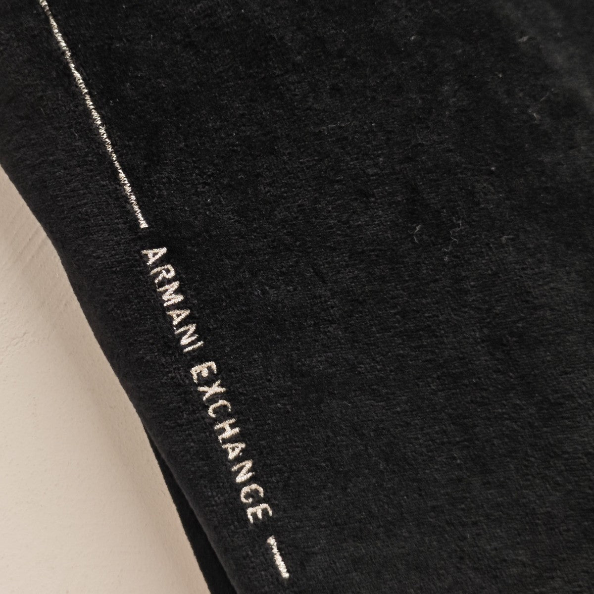 ARMANI EXCHANGE ベロアリブパンツ 古着・中古-5枚目のアイテム画像