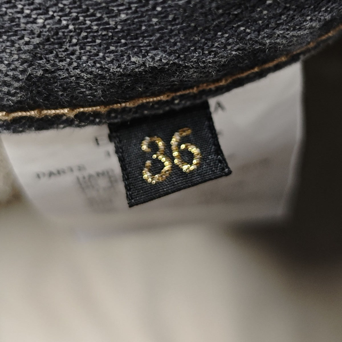 KAPITAL デニムボーンハーフパンツ 14oz Denim 5P Shorts EK-1449SPA 古着・中古-8枚目のアイテム画像