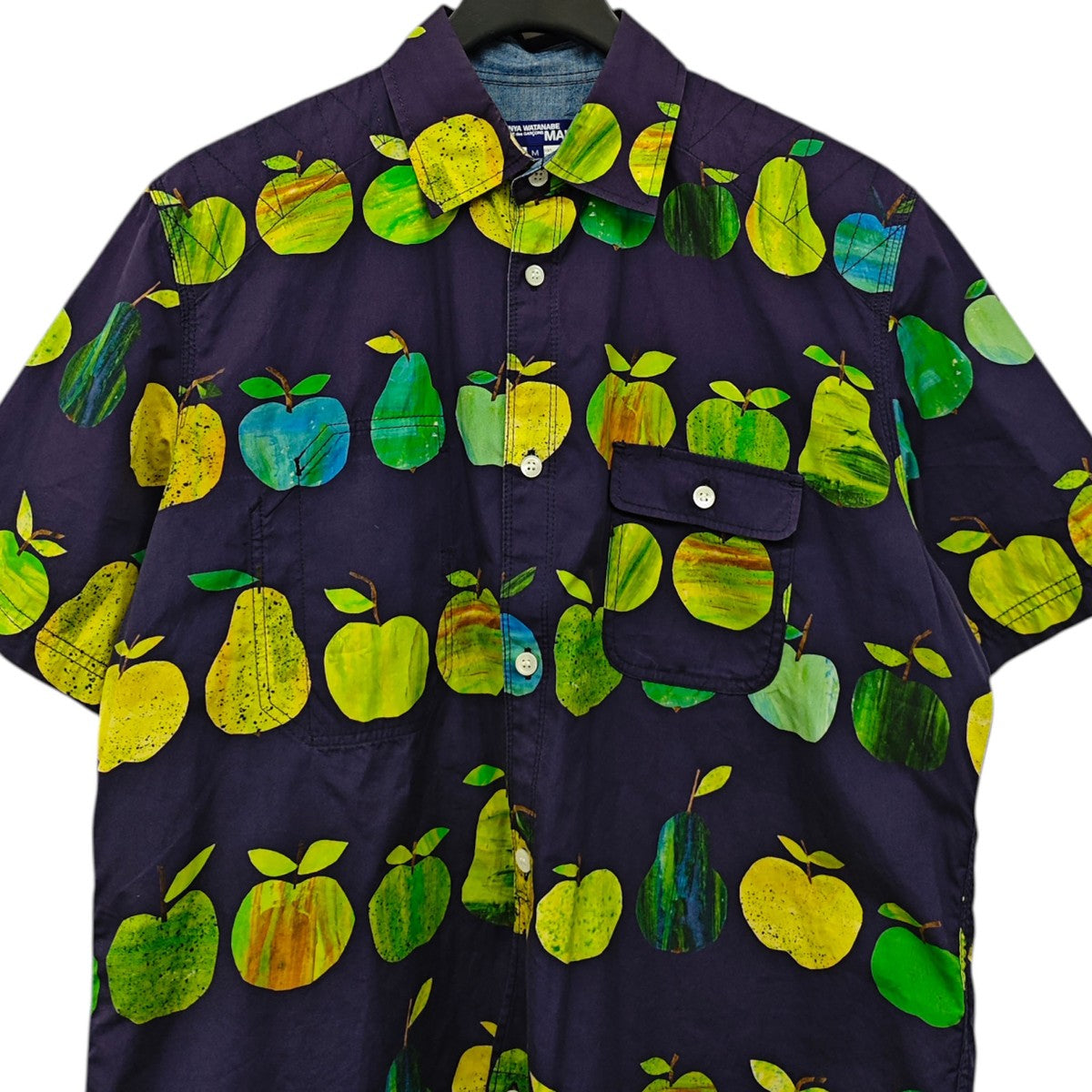 JUNYA WATANABE MAN(ジュンヤワタナベマン) プリントリンゴ柄半袖