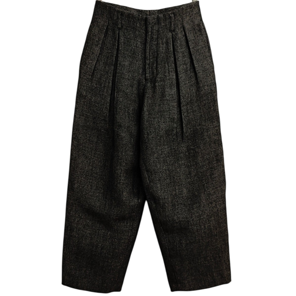 LIDnM 2025AW Wool Linen Baggy Slacks バギースラックス 古着・中古-1枚目のアイテム画像