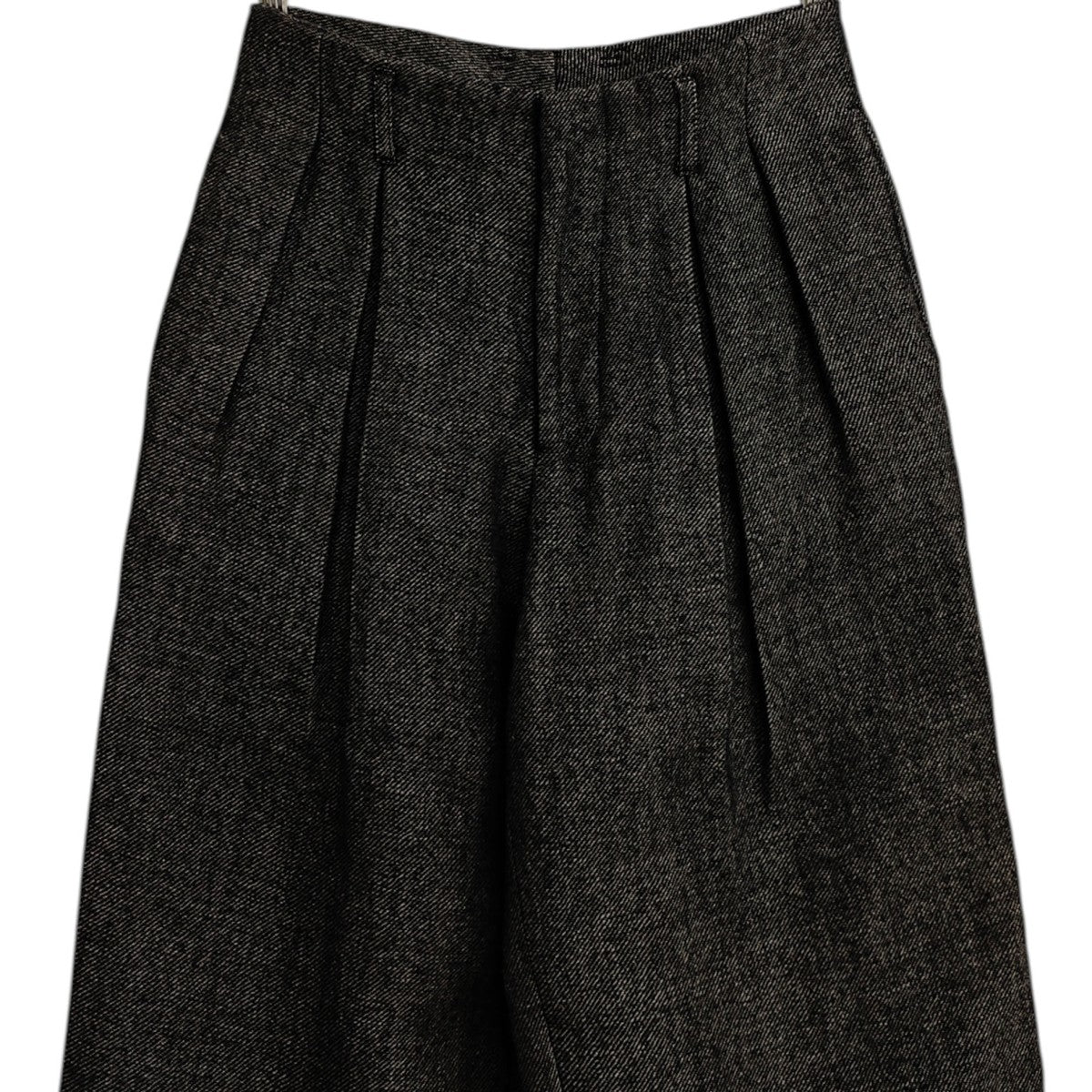 LIDnM 2025AW Wool Linen Baggy Slacks バギースラックス 古着・中古-2枚目のアイテム画像