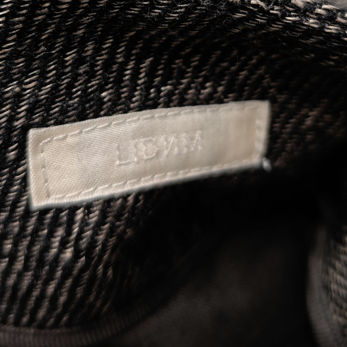 LIDnM 2025AW Wool Linen Baggy Slacks バギースラックス 古着・中古-4枚目のアイテム画像